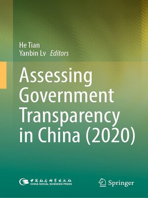 cover image of Assessing Government Transparency in China (2020)